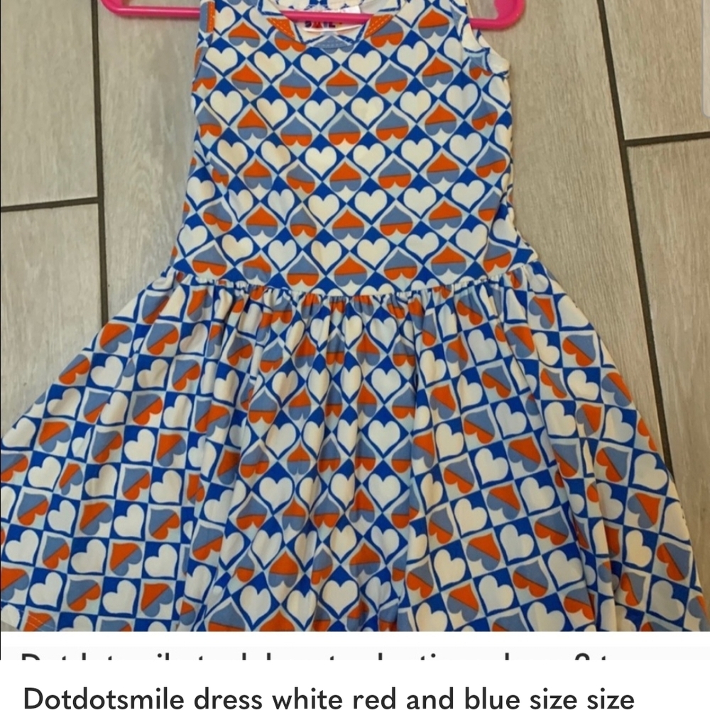 Dot Dot Smile Red and White Halter Sundress
